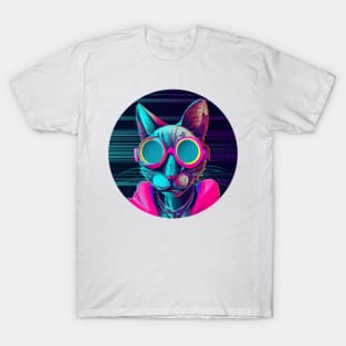 Cyberpunk cat T-Shirt